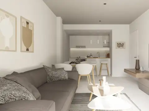 Departamento 3 ambientes con 1 baño