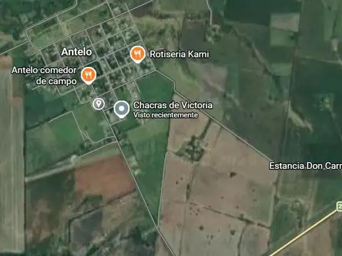 Terreno en Antelo, Victoria sobre Boulevard Belgrano