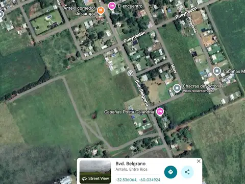 Terreno en Venta 15  mts Frente