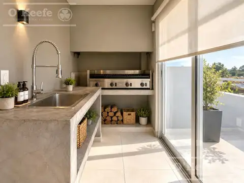 Departamento 4 ambientes con 3 baños