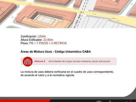 Terreno en Venta en Villa Urquiza, USD 700.000