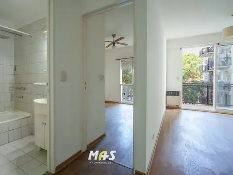 Departamento 2 ambientes con 1 baño