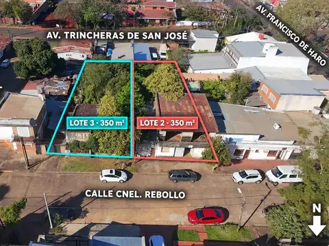 LOTES EN VENTA - AV. TRINCHERAS DE SAN JOSÉ Y FRANCISCO DE HARO (TF904)