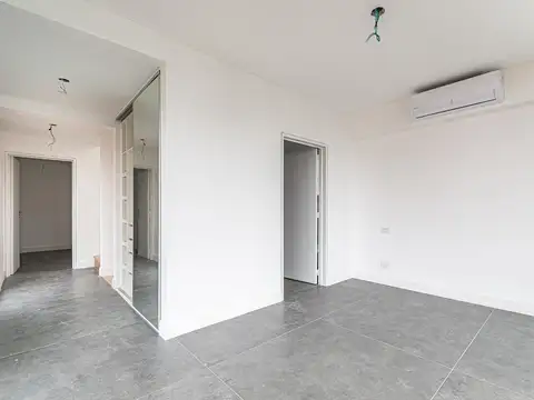 Departamento 2 ambientes con 3 baños