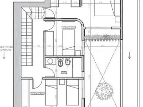 Casa 6 ambientes con 2 baños