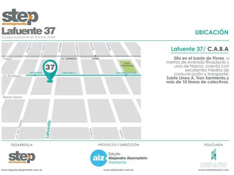 Departamento Monoambiente con 1 baño