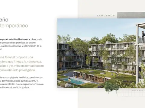Departamento en Venta de 2 ambientes