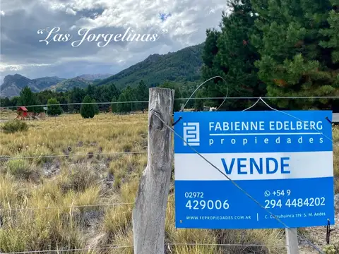 Espectacular esquina en Villa Lago Meliquina – Zona Las Jorgelinas | 2457 m²