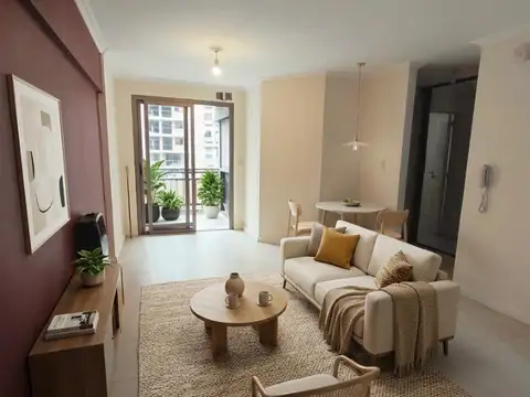Departamento 2 ambientes con 1 baño