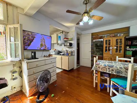 Alquiler de departamento 2 ambientes, amoblado, en el barrio de Balvanera.