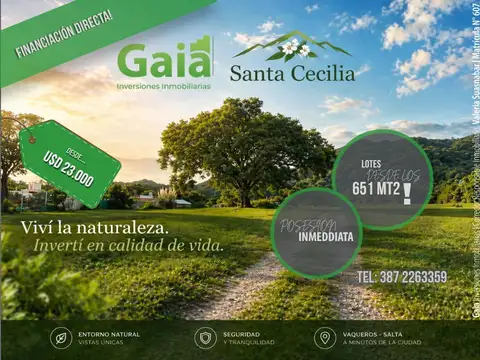 Terreno en Venta de 651,0 m2