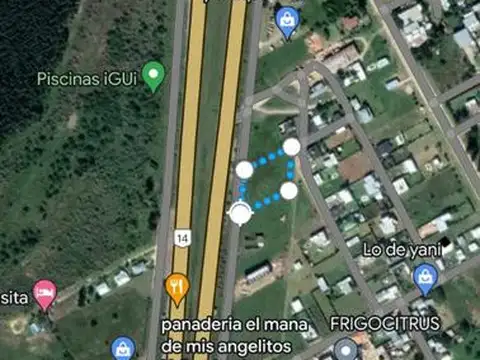 Vendo. terreno frente a haimovich. concordia, er.-