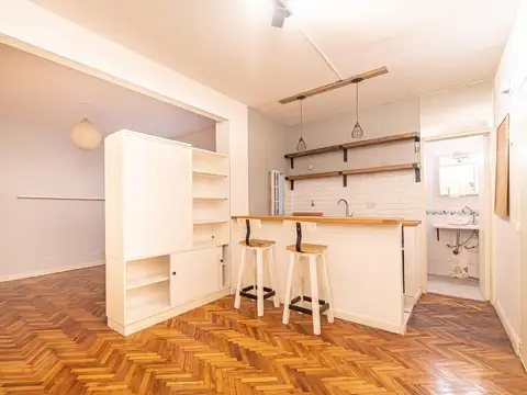 Departamento Monoambiente con 1 baño