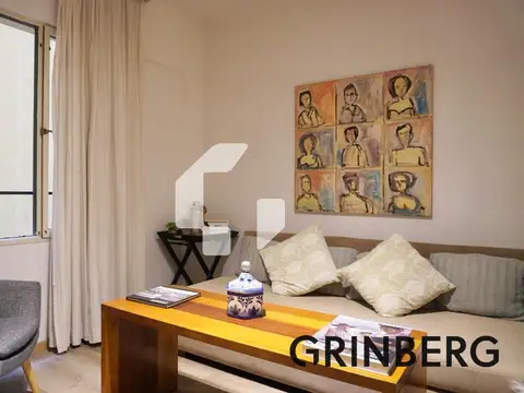 Departamento 2 ambientes con 1 baño