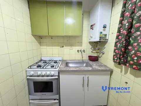 Departamento 2 ambientes con 1 baño