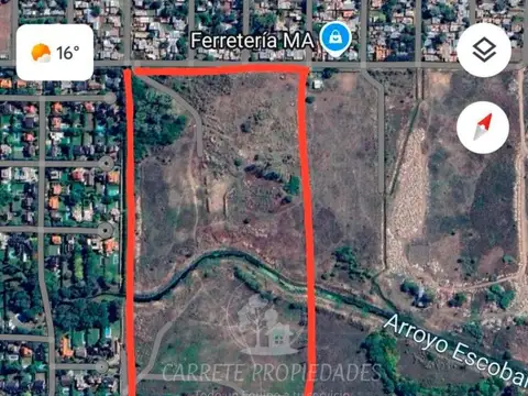 Terreno en venta para Desarrollo Inmobiliario 11,5 ha, a 300mts Ramal Pilar.