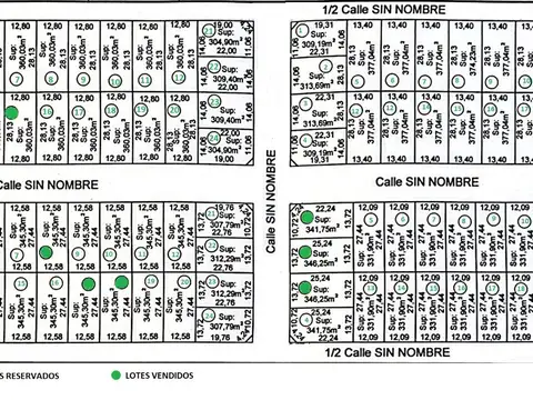 Terreno en Venta de 360,0 m2