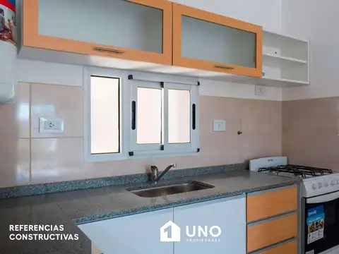 Departamento Monoambiente con 1 baño