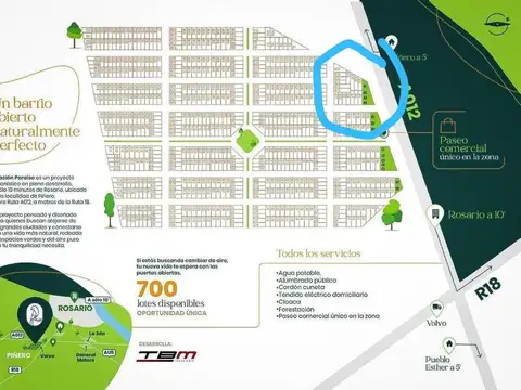 LOTE 413M2 - ESTACIÓN PARAÍSO