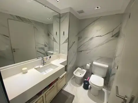 Departamento 2 ambientes con 2 baños