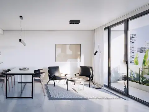 Departamento 3 ambientes con 2 baños