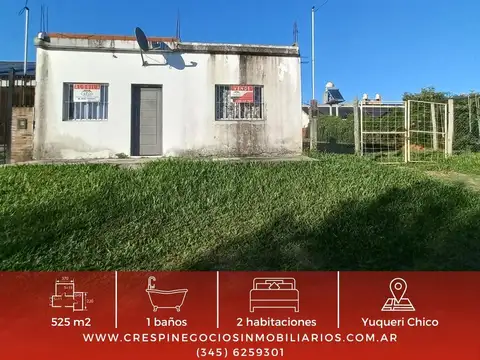 CASA ZONA YUQUERI CHICO RN14 km 250