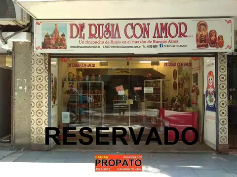 Local a la calle de 130m² y 4.50mts de frente con sótano, cocina y 2 baños en excelente ubicación!