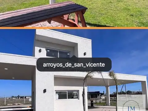 VENTA DE CASA DE DOS AMBIENTES EN BARRIO PRIVADO ARROYOS DE SAN VICENTE