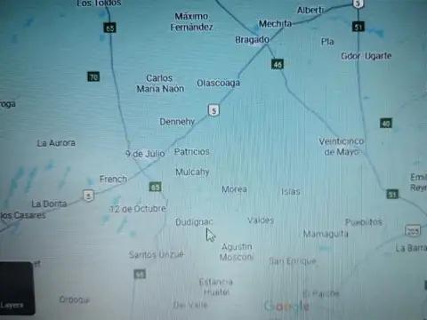 Terreno en Venta 20  mts Fondo