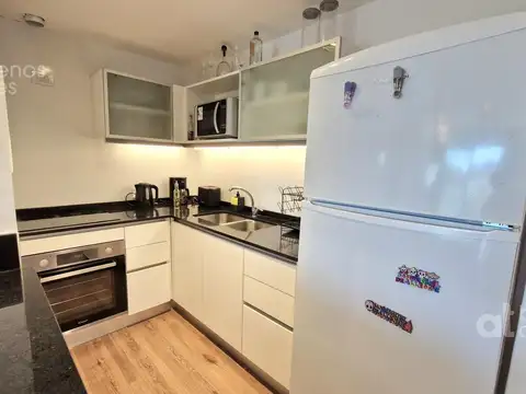 Departamento 2 ambientes con 2 baños
