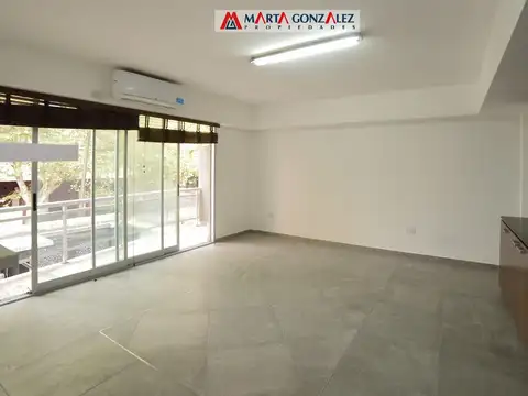 Departamento 2 ambientes con 2 baños