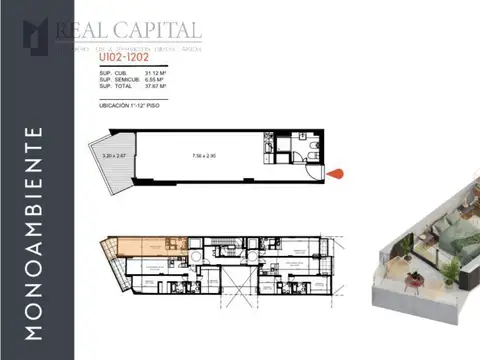 Departamento en Venta al Norte