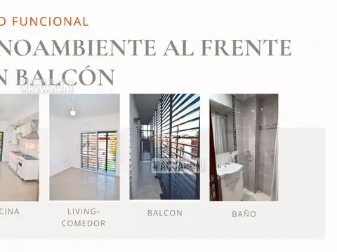 Departamento en Alquiler de Monoambiente
