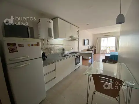 Monoambiente  en Villa Crespo con Balcón y Pileta - Alquiler Temporal