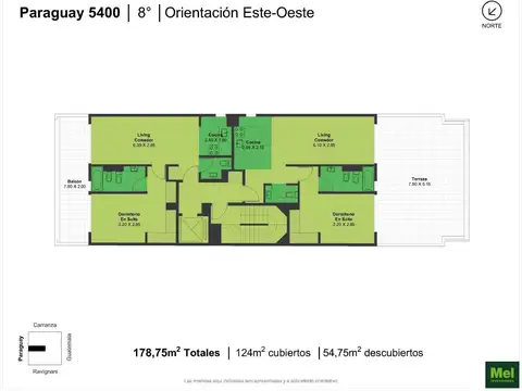 Departamento en Venta de 1 dormitorio