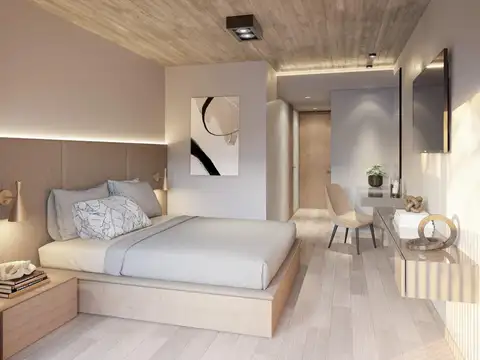 Departamento Monoambiente con 1 baño