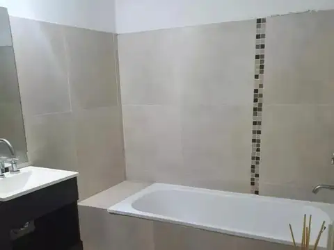 Departamento 2 ambientes con 2 baños