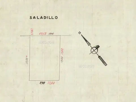 Terreno en Venta en Barrio Naón, USD 250.000