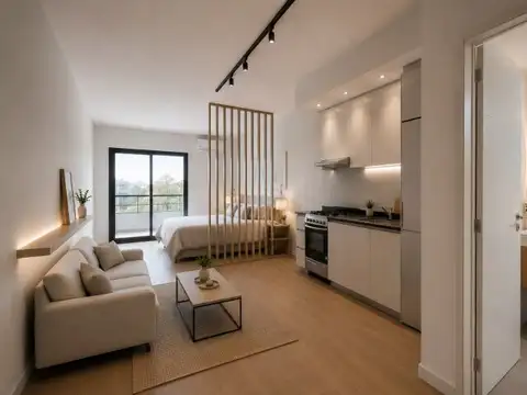 VENTA MONOAMBIENTE A ESTRENAR COGHLAN BALCON PARRILLA APTO PROFESIONAL