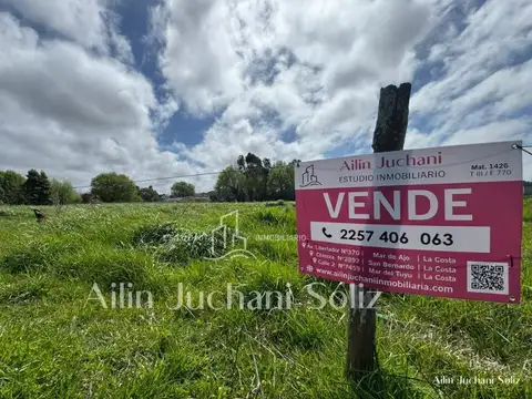 Terreno en Paraje pavón