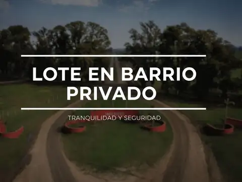 Terreno en Venta en Los Tres Pinos, Countries y Barrios Cerrados en General Rodriguez