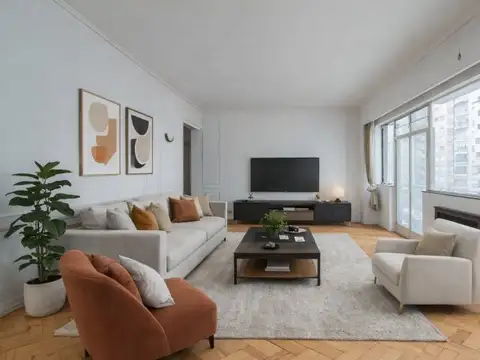 Venta. Depto 4 ambientes. Balcón corrido. Apto crédito. Caballito