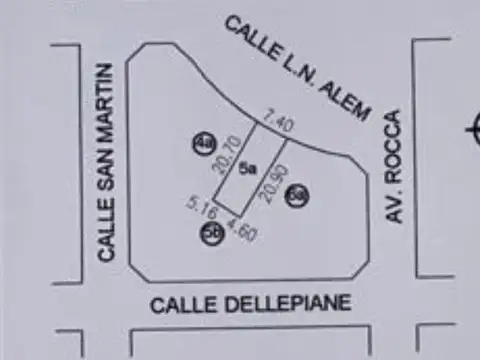 Terreno en Venta en Campana, USD 78.000