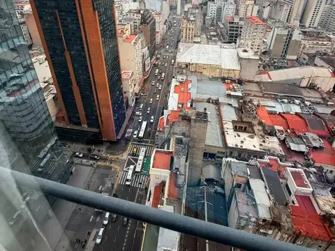 Excelente vista a la ciudad piso 26 + Cochera