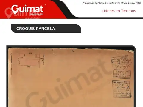 Terreno en Venta de 120,0 m2