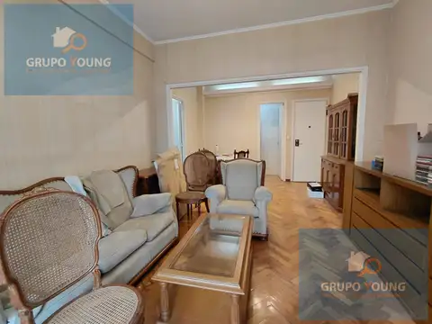 Departamento 4 ambientes con 2 baños