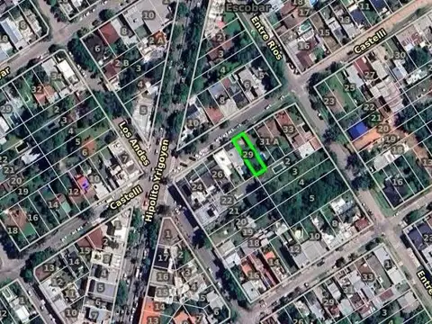 Terreno en Venta 8  mts Frente