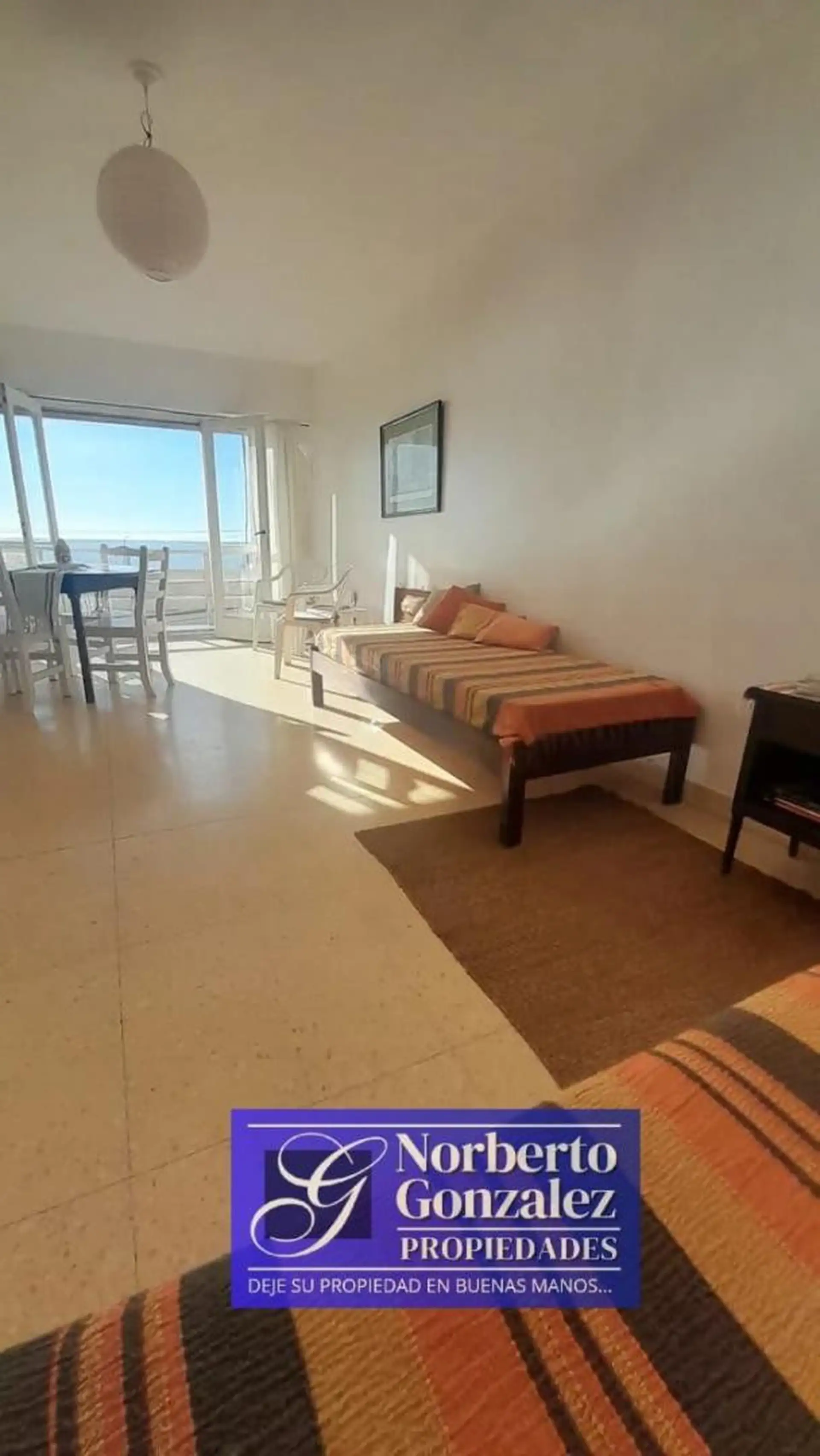 Departamento 2 amb, 69m² con garage frente al mar — Constitución