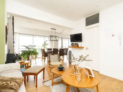 Departamento 2 ambientes con 2 baños