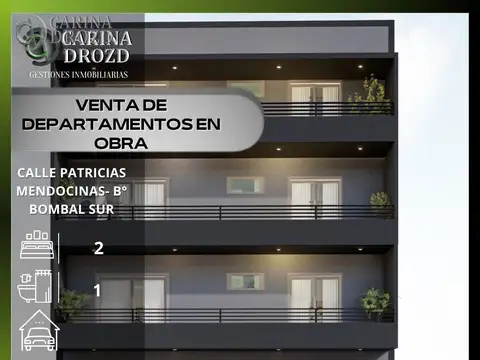 Departamento en venta c/ cochera en Godoy Cruz